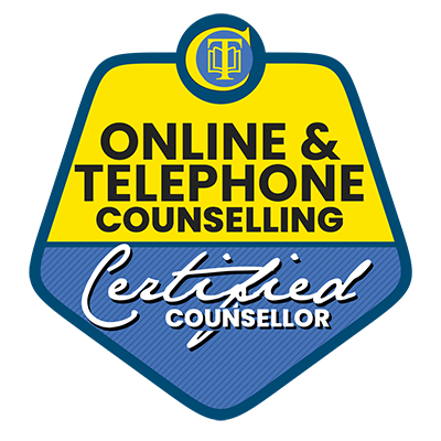 Online & Telephone Counsellor Certified Practitioner badge